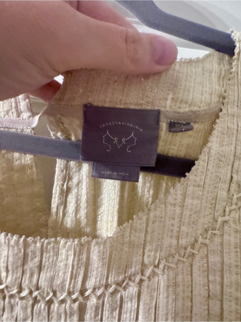 Anthropologie Vanessa Virginia Sleeveless Peplum Tank Top - Picture 2 of 3